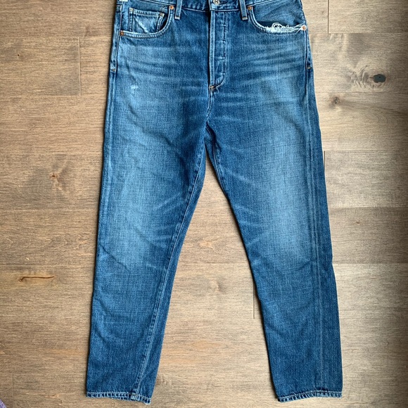 Citizen of Humanity Liya High Rise Crop Jean - Picture 1 of 11